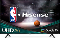 75" Hisense A6 Series&nbsp;4K LED TV: was $699 now $499
Lowest price!