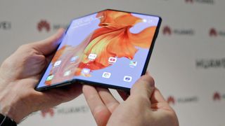 Bend me, shape me, that's the Huawei Mate X – Image Credit: TechRadar