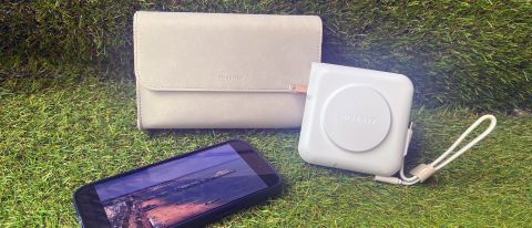 Journey AXIE 3-in-1 portable charger on grass