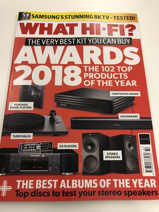 A brief history of What Hi-Fi? Awards magazine covers