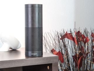 The Amazon Echo.