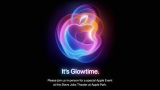 Invitación al evento de Apple el 9 de septiembre de 2024