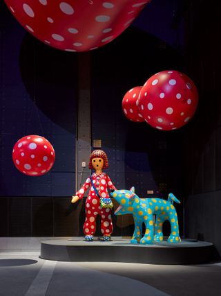 Yayoi Kusama inflatables