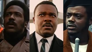 Richard Roundtree in Shaft, David Oyelowo in Selma, and Daniel Kaluuya in Judas and the Black Messiah 