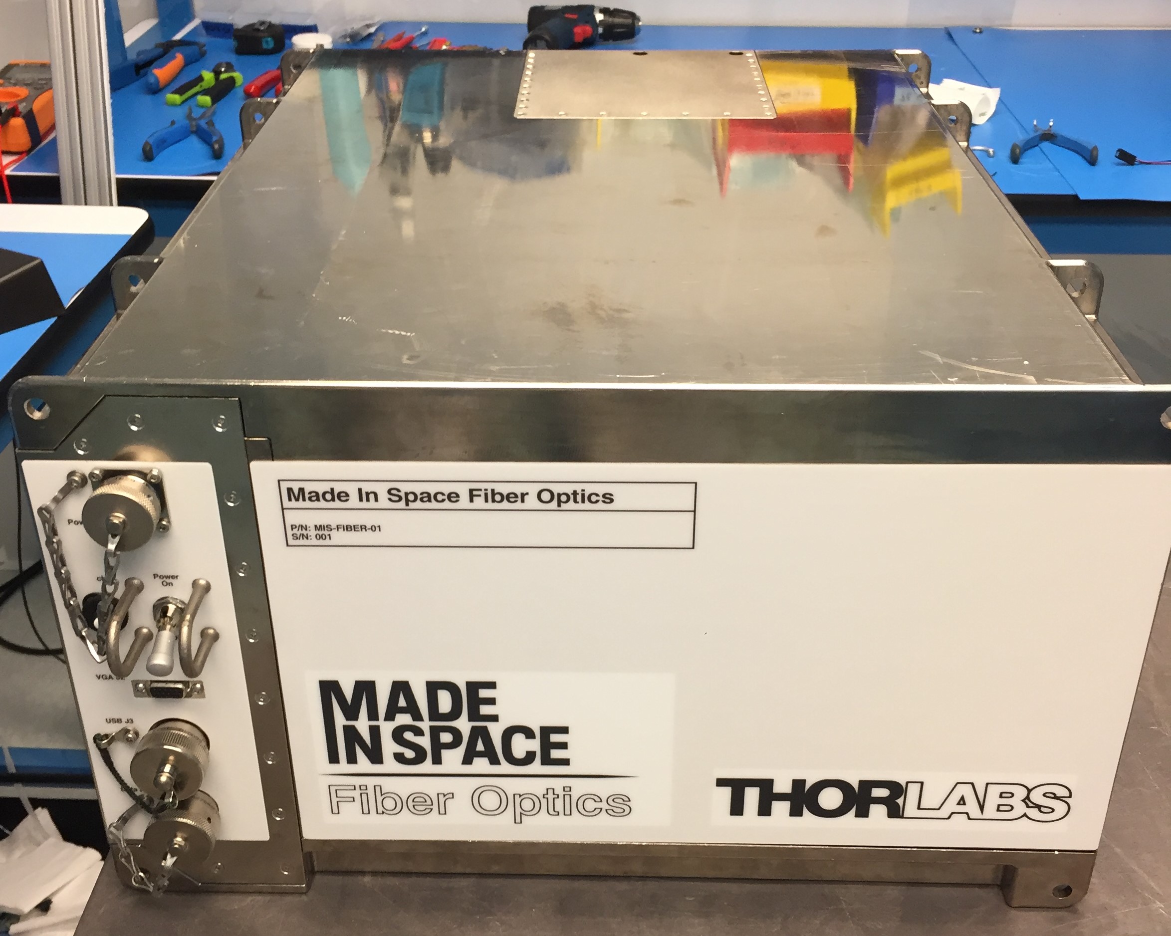 Made In Space&#039;s Fiber Optics Experiment