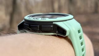 a photo of the Garmin Instinct 2 on the wrist