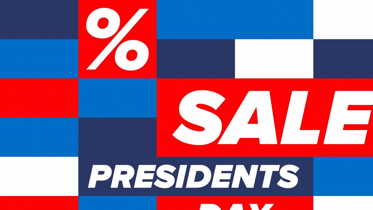 Presidents&#039; Day sales 2025 logo art