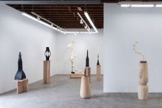 Installation view of 'Se Yoon Park: Of Earth and Sky' at Carvalho Park, June 2021, courtesy of Carvalho Park (New York)