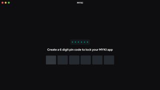 Myki password manager pin number
