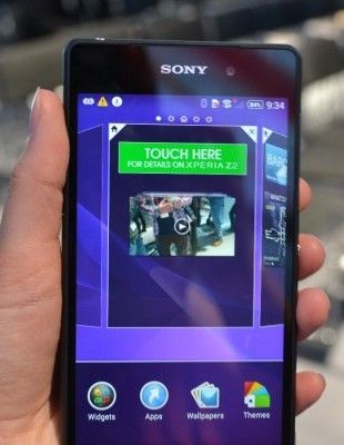 The Sony Xperia Z2