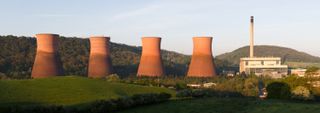 Ironbridge Panorama of cooling towers