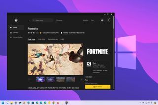 Fortnite on Windows 11