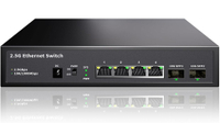 STEAMEMO 6-Port 2.5G Unmanaged Ethernet Switch