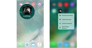 How to prioritize downloads with Haptic Touch, should how to long press on an app icon, then tap Prioritize, Pause, or Cancel download