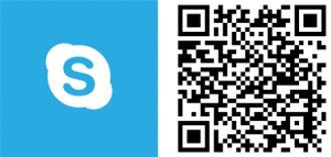 QR: skype