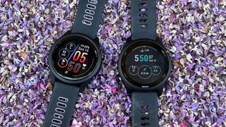 Garmin Forerunner 265 and 255 side-by-side
