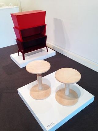 'All Wood Stools' by Karoline Fesser