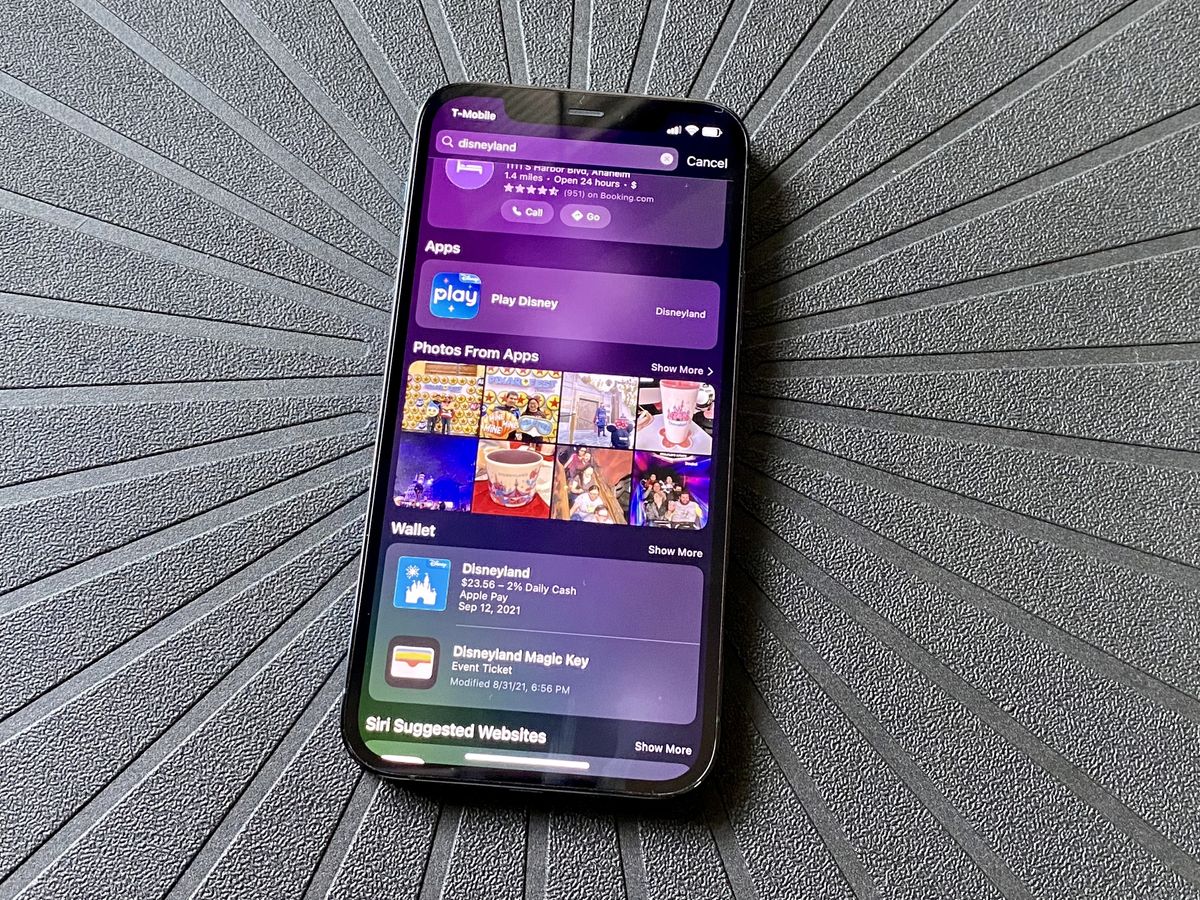 Iphone 12 Pro Ios 15 Spotlight