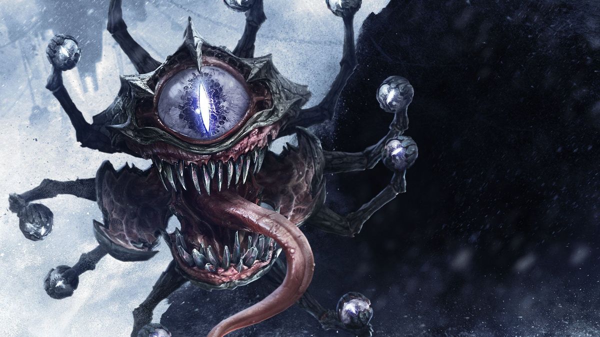 Dark Alliance Beholder boss battle trailer - How it compares to real D&amp;D