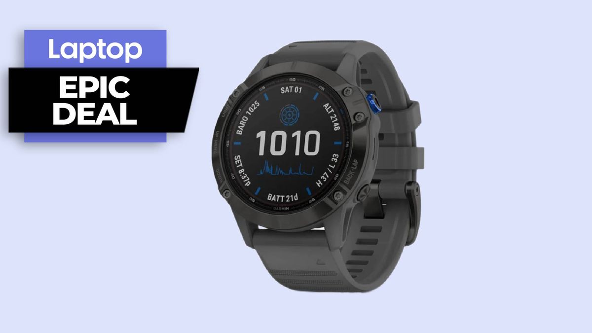 Garmin fenix 6 Pro Solar multisport watch