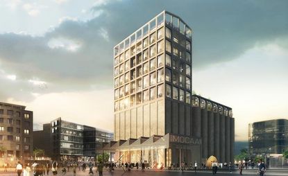 A rendering of Thomas Heatherwick&#039;s design for the Zeitz Museum of Contemporary African Art