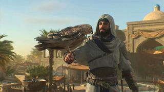 Basim and Enkidu in Assassin's Creed Mirage