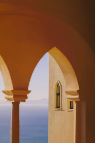 View from caruso hotel on amalfi coast