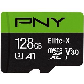 PNY 128GB Elite-X Class 10 U3 V30 microSD