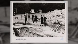 Photos from Sutton Hoo in 1939