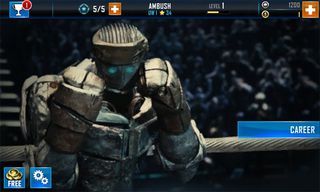 Real Steel Main Menu