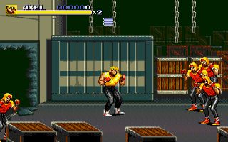 Genesis Plus GX emulator running Streets of Rage 3