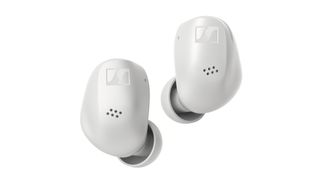 Sennheiser Accentum True Wireless in white on a white background