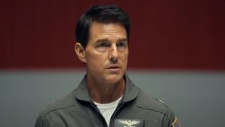 Tom Cruise's Maverick in Top Gun: Maverick