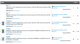 New HTC Forums