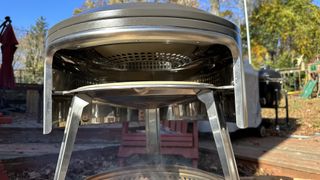 Solo Pi Fire pizza oven interior