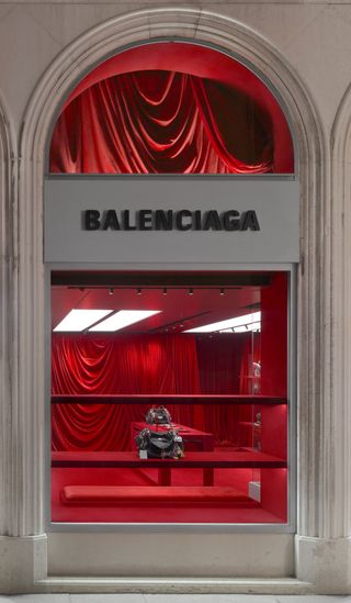 Balenciaga venice store installation