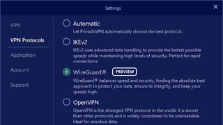 PrivadoVPN Protocols