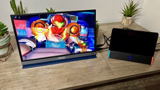 Asus ZenScreen OLED Portable Monitor - Metroid Dread