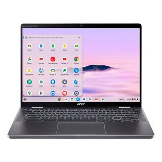 Acer Chromebook Plus Spin 714 2-in-1 on a white background