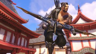 Hanzo running towards somthing