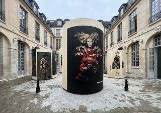 Interiors of Dover Street Market Paris store