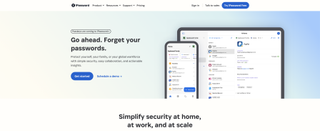 1Password website screenshot