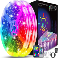 Keepsmile 100Ft smart LED light strip:$29.99$12.98 at Amazon