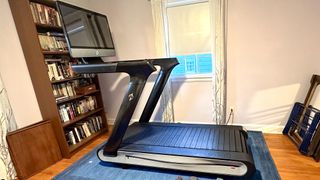 Peloton Tread+ in a person's home office