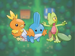 Pokemon Gen 3 Starters