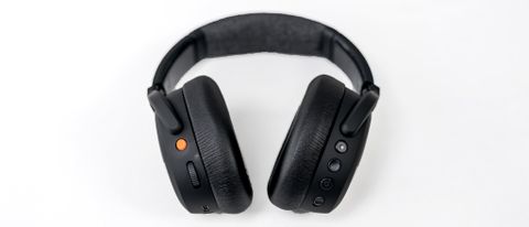 Skullcandy Crusher ANC 2 headphones laying open showing buttons,