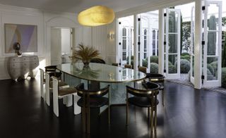 Kelly Wearstler Beverly Hills Home dining room