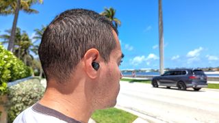 Active noise cancellation being tested on the 1More PistonBuds Pro