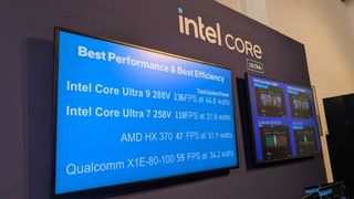 Image of Intel's booth at IFA 2024.