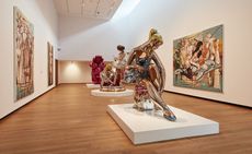 Installation view of ‘Jeff Koons: At The Ashmolean’, Oxford